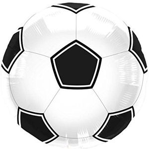 Folat - Voetbal Ballon Zwart/Wit 43cm