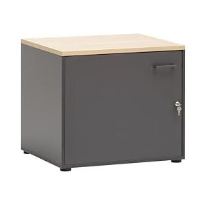 Schildmeyer Multifunctionele kast afsluitbaar Solea 158875, antraciet, 67,1 x 60 x 60 cm