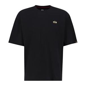 Alpha Industries 3D Small Logo T voor heren Black L