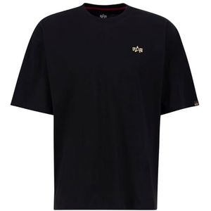 Alpha Industries 3D Small Logo T voor heren Black L