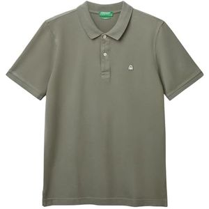 United Colors of Benetton Poloshirt M/M, Groen, XXL