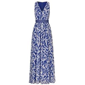 APART Fashion avondjurk, koningsblauw-crème, 34