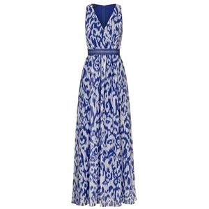 APART Fashion avondjurk, koningsblauw-crème, 34