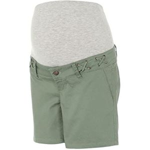 MAMALICIOUS Mlhalley Colored Denim Shorts voor dames, Laurel Wreath/detail: denim, 28