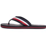 Tommy Hilfiger - Massage Beach Slippers - Slippers - Zwart - 100% Polyester