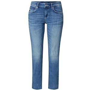 TOM TAILOR Dames Alexa Straight Jeans 1030519, 10118 - Used Light Stone Blue Denim, 28W / 28L