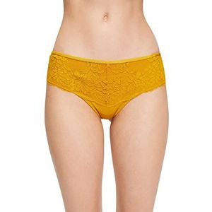 ESPRIT Bodywear Dames Seasonal LACE RCS BRZ.Shorts Brazilian Short, Honey Yellow, 44