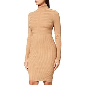 Morgan - 192-rmento.n - Damesjurk - Kameel - 78% Viscose, 22% Polyamide