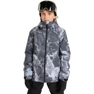 Quiksilver Sneeuwjack Mission Printed Jacket Jongenskleur Zwart 6-7Y
