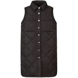 ApartFashion Apart ruitvormig vest voor dames, zwart, 36