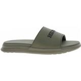 Tommy Hilfiger - Dual Density - Zwembadslippers - Kaki - 42 EU