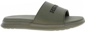 Tommy Hilfiger - Dual Density - Zwembadslippers - Kaki - 42 EU