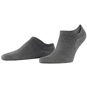 FALKE Heren Liner Sokken ClimaWool M IN Wol Lyocell Onzichtbar Eenkleurig 1 Paar, Grijs (Light Grey Melange 3216), 47-48