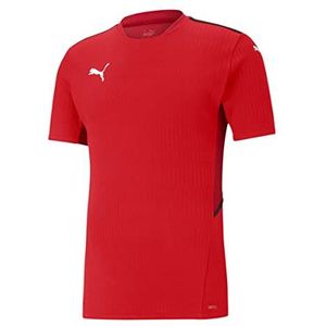 PUMA Jungen teamCUP Jersey Jr T-shirt, Red, 152
