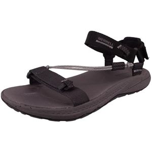 Merrell Bravada Sport sandaal met 2 bandjes voor dames, Zwart, 41 EU