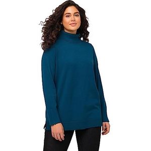 Ulla Popken - Basic Coltrui - Blaugrün - Dames