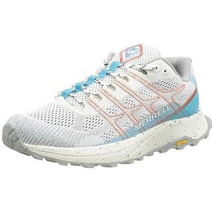 Merrell Moab Flight Sneaker voor dames, Wit Atol, 38 EU