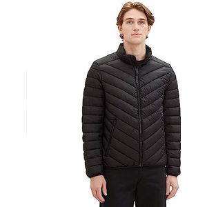 TOM KLEERMAKER lichtgewicht gewatteerde herenjas met opstaande kraag