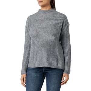 HUGO Sandrickyn Gebreide sweater voor dames, Medium Grey33, XL