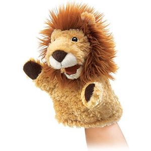 Folkmanis Little Lion Hand Puppet,18cm