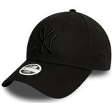 New Era New York Yankees MLB League Essential Ton-sur-Ton Zwart 9Forty Verstelbare Damespet