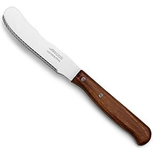 Arcos Latina 102701 Serie - Botermes - lemmet Nitrum roestvrij staal 90 mm - handvat pack-hout kleur bruin
