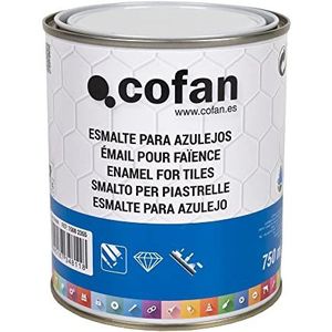 Cofan Waterlak voor tegels | fles 750 ml | voor het schilderen van tegels