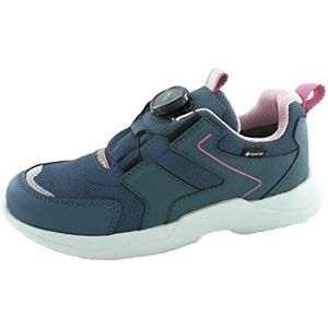 Superfit Rush sneakers voor meisjes, Blauw roze 8020, 28 EU