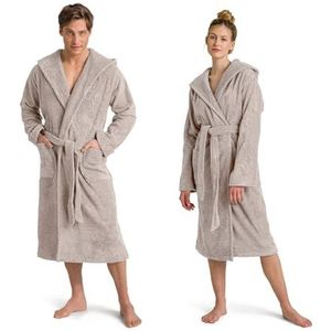 Möve Superwuschel badjas met capuchon, badjas, maat XS, kasjmier