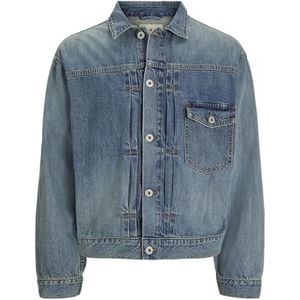 Jack & Jones Heren Jjikevin Jjjacket Sq 963, Blue Denim, XS, Denim Blauw, XS