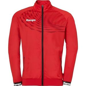 Kempa Wave 26 Poly Jacket voor jongens en jongens, sport, voetbal, trainingsjack, sweatjack