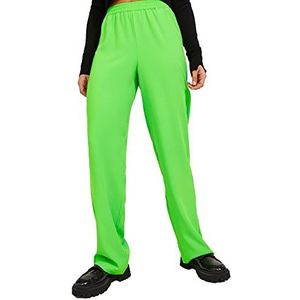 JACK & JONES JJXX JXPOPPY Regular HW Pant NOOS broek, Green Flash/Detail: No Pockets, M/34