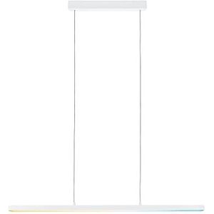 Paulmann 79903 LED hanglamp Lento Smart Home Bluetooth incl. 1x43 dimbaar Tunable White wit aluminium, kunststof plafondlamp 2700 K