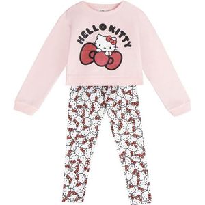 Hello Kitty trainingspak van katoen voor kinderen, comfortabele en zachte set voor dagelijks gebruik, sportkleding voor kinderen van Hello Kitty