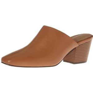 Amazon Essentials Women's Square Toe Mule, Tan, 8
