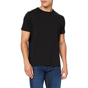 LERROS Heren T-shirt met ronde hals, zwart (Black 290), XL
