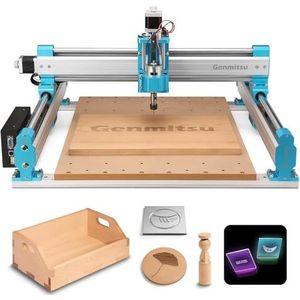 Genmitsu CNC Machine 4040-PRO voor Hout Acryl MDF Nylon Carving Snijden, GRBL Controle, 3 Axis CNC Router Machine, Werkgebied 400 x 400 x 78mm