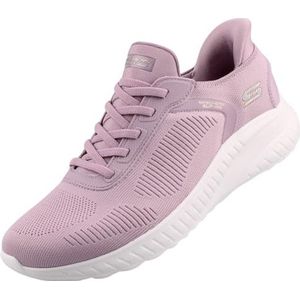 Skechers Bobs Squad Chaos Sneaker voor dames, Lavendel, 41 EU