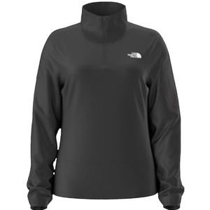 The North Face - Mistyescape 1/4 Zip Fleece - Zwart - Gerecycled Microfleece