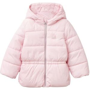 United Colors of Benetton Jas voor meisjes en meisjes, Roze, 4 Jaar