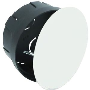 Inbouwdoos - Met Deksel - Ø 80 x 40 mm - Metalen Haken