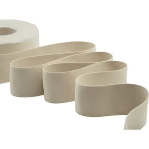 Furlanis - Dubbel satijn, lint voor decoraties, cadeaupakketten, gastgeschenken - beige, 40 mm x 20 m