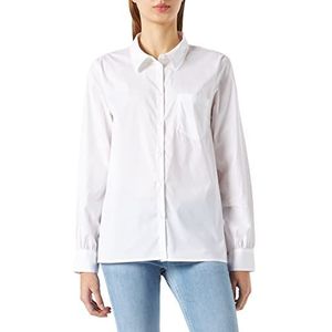 Cream Cracir Button Down Shirt voor dames, Sneeuwwit, 40 NL