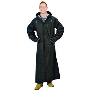Galeton 12560-XXXL-BK 12560 Repel Rainwear 0,35 mm PVC waterdicht voor meer afdekking, 3XL, zwart, Zwart, 3XL tall