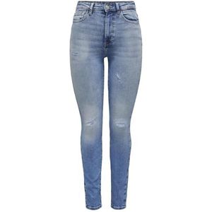 ONLY Jeansbroek voor dames, Light Medium Blauw Denim, 25W x 30L