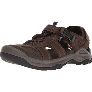 Teva m Omnium 2 Leather Heren Sandalen - Turkish Coffee