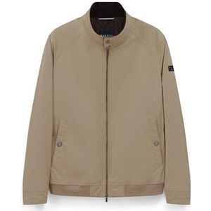 bugatti Overgangsjas voor heren, 179200-11091, blouson, waterafstotend, regular fit, 40-beige, 48