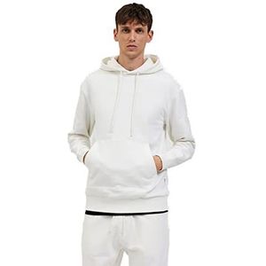 SELECTED HOMME Casual hoodie voor heren, Egret, S