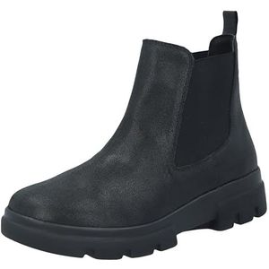 Berkemann Christen Chelsea-laarzen voor dames, zwart glanzend, 41.5 EU