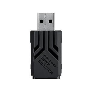 ASUS ROG Booster voor polling-frequentie, tot 8000 Hz, ROG SpeedNova draadloze technologie, verhoogde controle en nauwkeurigheid tijdens het gamen, USB-A-connectiviteit, zwart